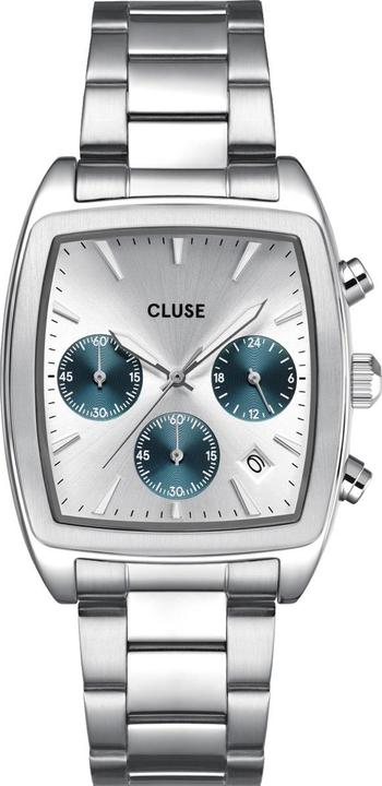 Produktbild Cluse Quartaut Chrono Silver (Chronograph, 35 mm)
