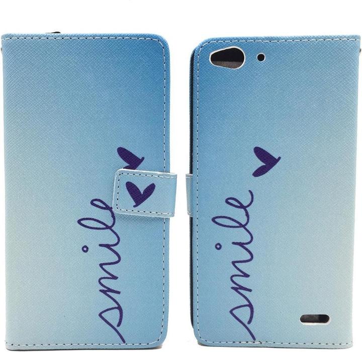 Produktbild König Design Schutz Handy Hülle für Vodafone Smart Ultra 6 Case Cover Tasche Wallet Etui Neu (Vodafone Smart Ultra 6)