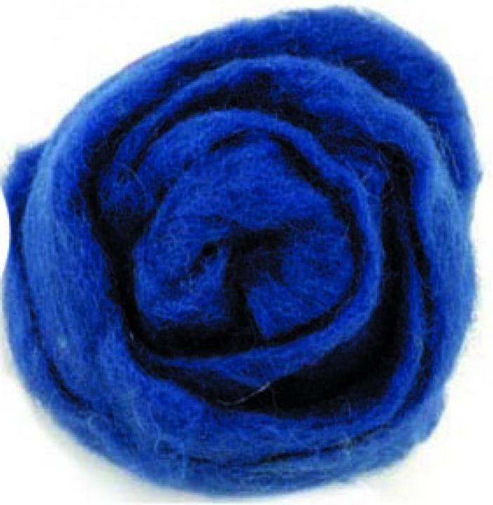 Actual product image Glorex Sheep wool 50g dark blue 100% natural