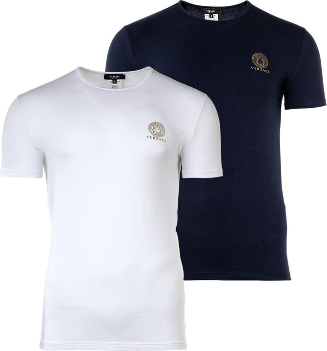 Versace T-Shirt Casual Figurbetont (XXL)