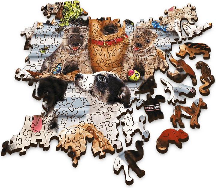 Produktbild Trefl Holzpuzzle 1000 Teile - Hunde (1000 Teile)