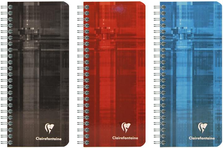 Actual product image Clairefontaine Spiral notebook (Special, Checked, Soft cover)