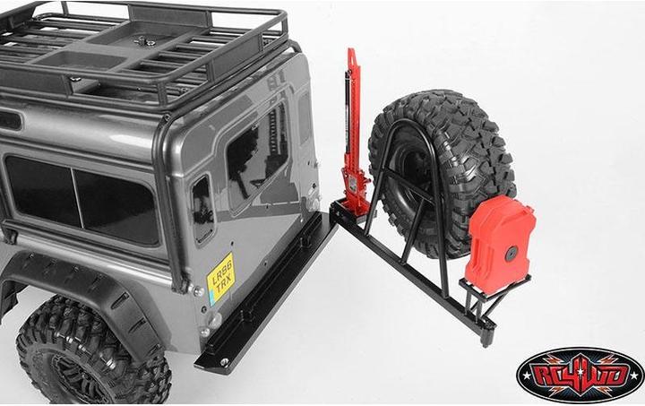 Actual product image Rc4Wd Rear Swing Away Tire Carrier Bumper