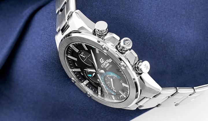 Produktbild Edifice EQB-1000D-1AER (Chronograph, Hybrid Uhr, Analoguhr, 49.90 mm)
