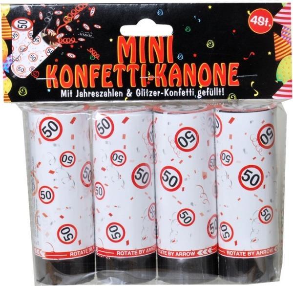 Produktbild UdoS Mini Konfetti-Kanone zum 40. Geburtstag