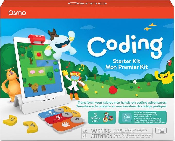 Actual product image Play Osmo Coding Starter Kit for iPad including Osmo base (French, English)