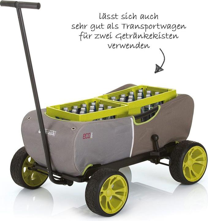 Actual product image Hauck Toys for Kids handcart handcart Eco Mobile - foldable with roof