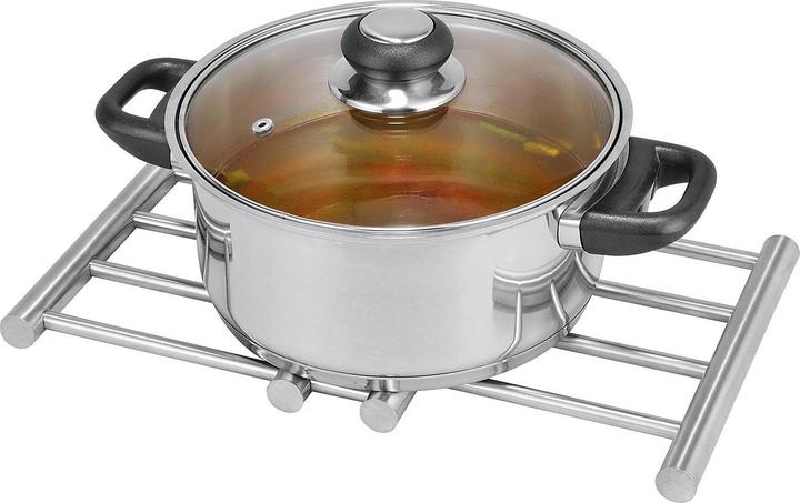 Image du produit Axentia Dessous de plat, acier inoxydable (1 x, Dessous de poêle)