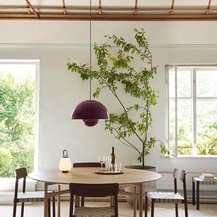 Image du produit &Tradition Flowerpot VP7 Lampe à suspendre Dark Plum (E27)