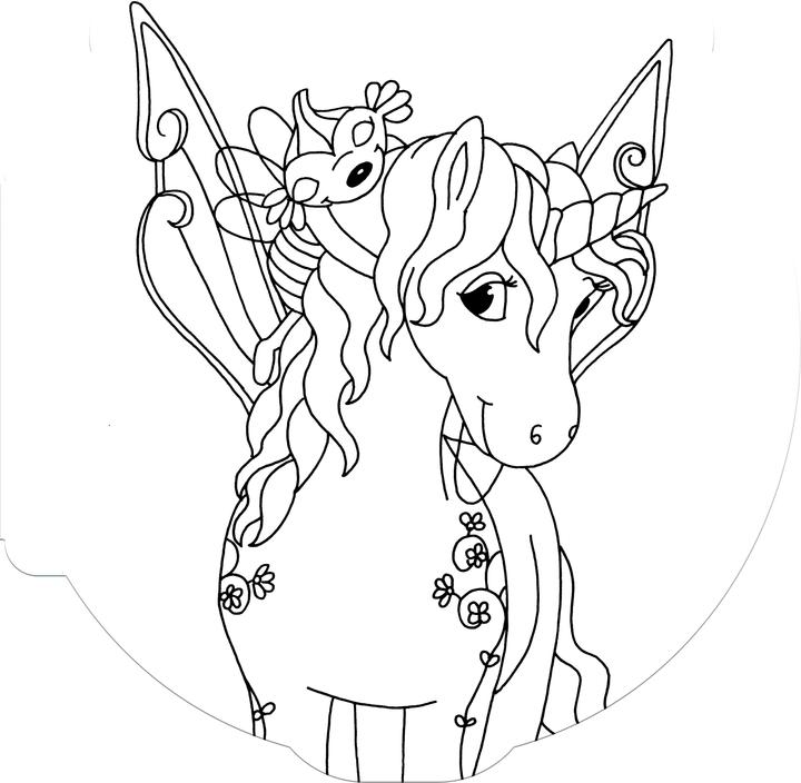 Produktbild Glücks-Malbuch (Einhorn-Paradies)