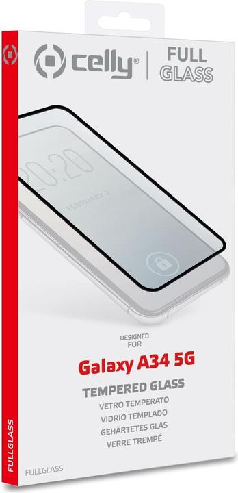 Actual product image Celly Full Glass (1 Piece, Samsung Galaxy A34 5G)