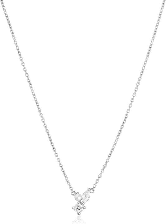 Sif Jakobs Fine silver necklace Adria SJ-N12250-PCZ (925er Silber, 45 cm)
