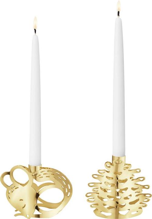 Image du produit Georg Jensen Bougeoir Souris & Sapin (6 x 6 cm)
