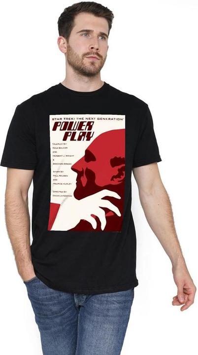Actual product image Mens The Next Generation Season 5 Episode 15 T-Shirt (4XL)