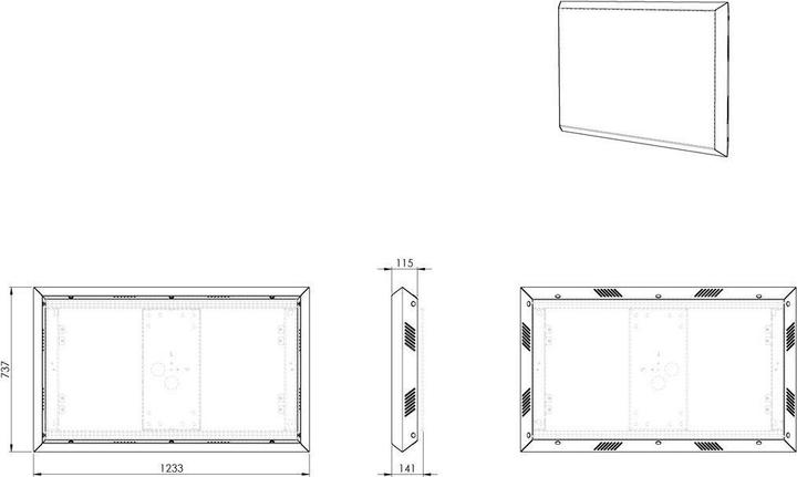 Actual product image Vogels POF 7601 (Ground, 49.02")