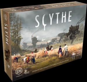 Actual product image Matagot Scythe (French)