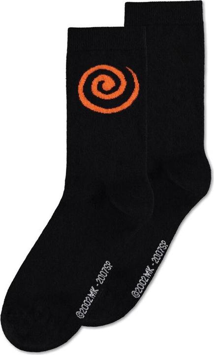 Image du produit Difuzed Naruto Shippuden - Lot de 3 paires de chaussettes Symbole Sasuke 39-42 (Lot de 3, 39 - 42)