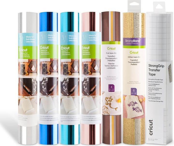 Actual product image Cricut Explore/Maker Vinyl en Iron-on bundle
