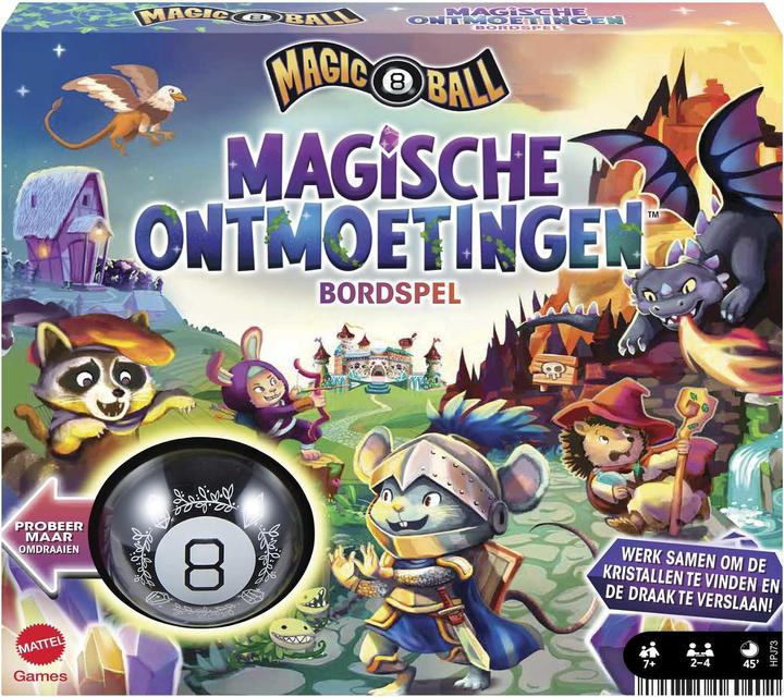 Actual product image Mattel Magic 8 Ball Magic Encounters Board Game (Dutch)