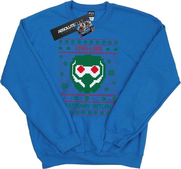 Immagine prodotto Guardians Of The Galaxy Vol. 2 Star Lord Fair Isle Felpa Uomo (XXL)