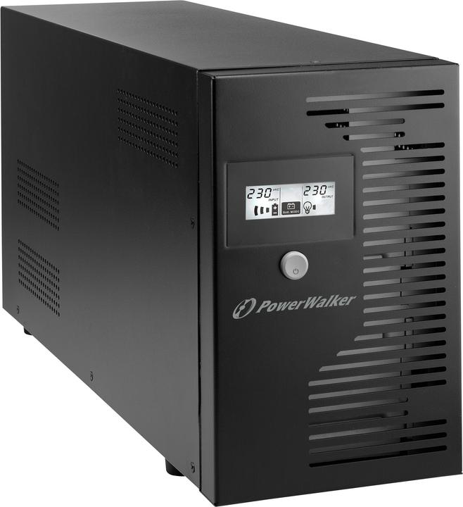 Image du produit Powerwalker VI 3000 LCD IEC (3000 VA, 1800 W, Line-interactive Onduleur)