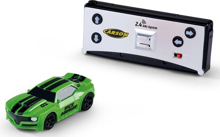 Actual product image Carson 1:60 Nano Racer Breaker 2.4GHz green
