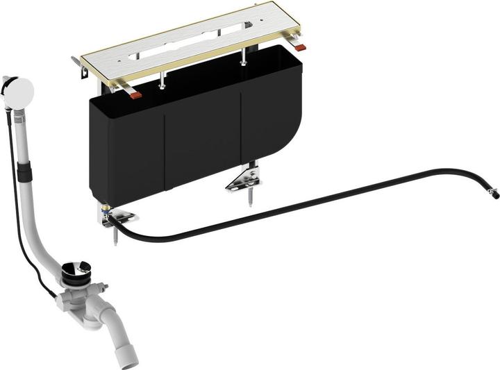 Actual product image Keuco EDITION 11 rough-in set for 4-hole bath mixer Bath rim