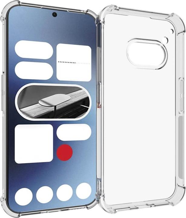 Productafbeelding Cover-Discount Nothing Phone (2a) - Siliconen hoesje met druppelbescherming (Niets Telefoon (2a))