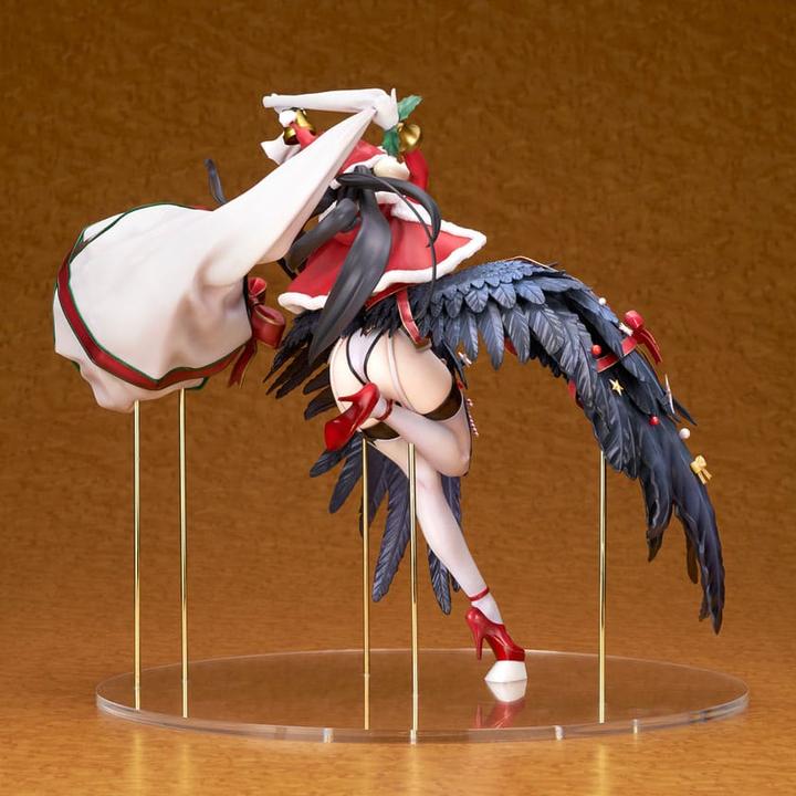 Actual product image Alter Overlord PVC Statue 1/8 Albedo White Santa Ver. 27 cm