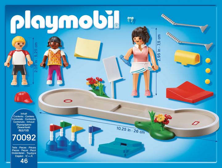 Immagine prodotto Playmobil Minigolf (70092, Divertimento in famiglia Playmobil)