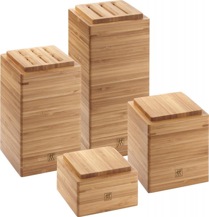 Zwilling Aufbewahrungsbox-Set 4-tlg., Bambus