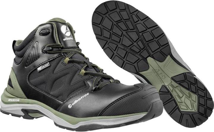 Actual product image Albatros Safety boot ULTRATRAIL OLIVE CTX MID S3 ESD WR HRO SRC (S3, 46)