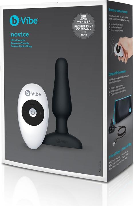 Produktbild Shots Novice Remote Control Plug Black