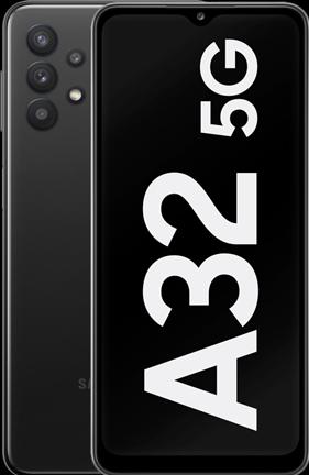 Produktbild Samsung Galaxy A32 5G EU (128 GB, Black, 6.40", Hybrid Dual SIM, 64 Mpx, 5G)