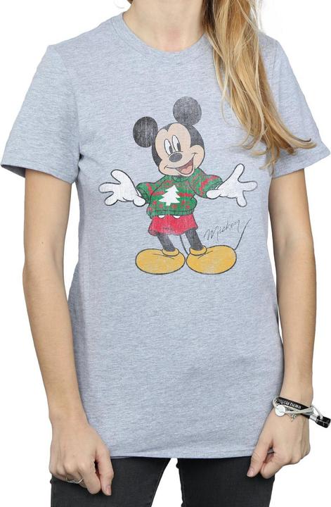Produktbild Disney Mickey Mouse Christmas Jumper TShirt (L)