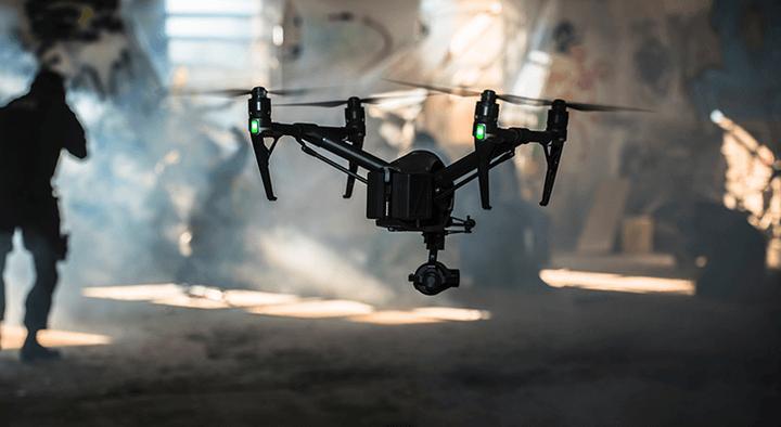 Actual product image DJI Inspire 2 (27 min, 3440 g)