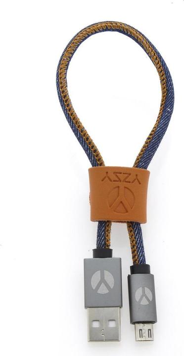 Image du produit YZSY Deluxe Charge Sync USB Cable, 25 cm Micro USB - Ladekabel (0.25 m)