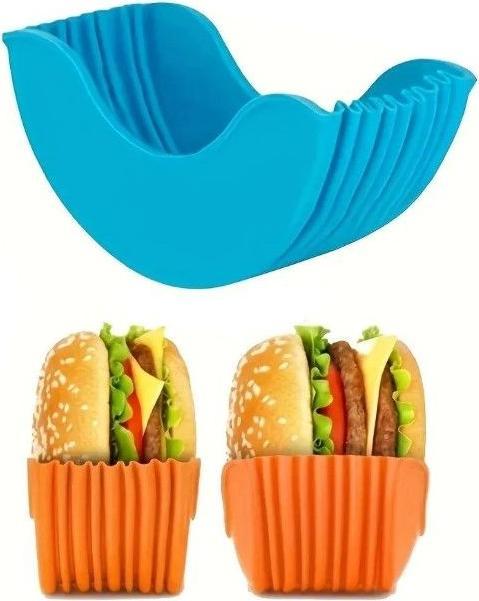 Immagine prodotto MU Classic Set di 4 porta hamburger in silicone