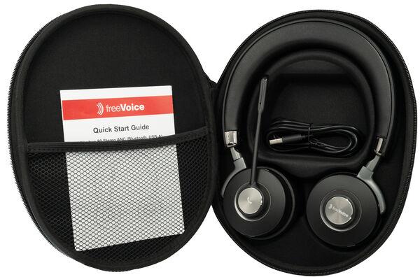 Immagine prodotto FreeVoice Nimbus 80 Stereo ANC (Bluetooth, USB-A (Senza fili, USB-A)