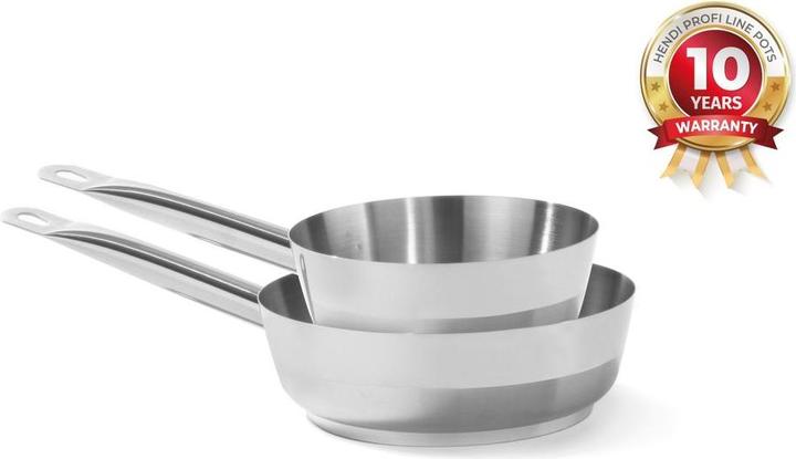 Actual product image Hendi Sauté pan without lid (20 cm, Frying pan, Stainless steel)