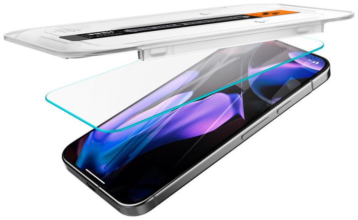 Actual product image Spigen EZ Fit Tempered Glass Clear Screen Protector Google Pixel 9/9 Pro 2-Pack (2 Piece, Google Pixel 9 Pro, Google Pixel 9)