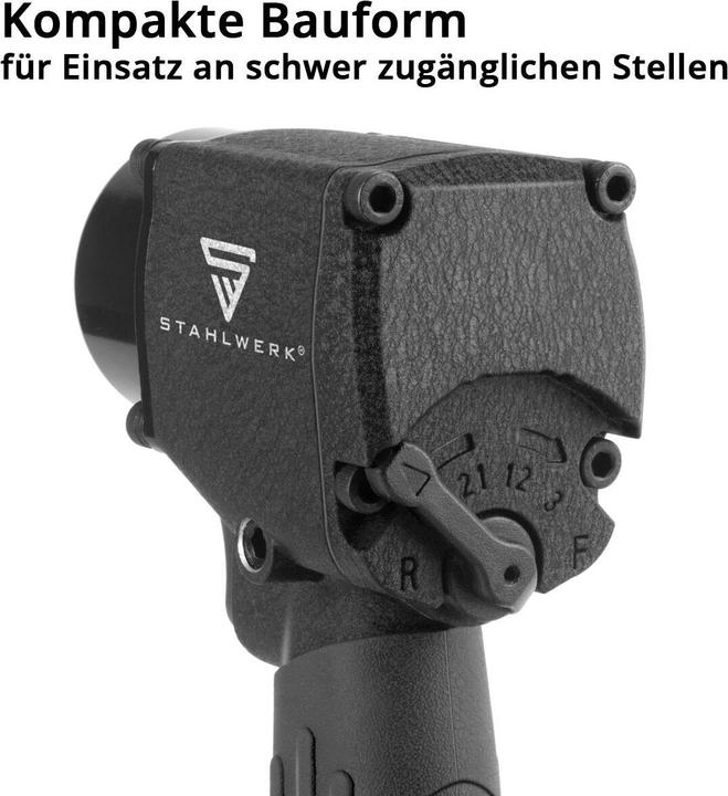 Produktbild Stahlwerk Druckluft-Schlagschrauber DSS-680 ST mit 680 Nm, Â½" 10.000 U/min (Druckluft)