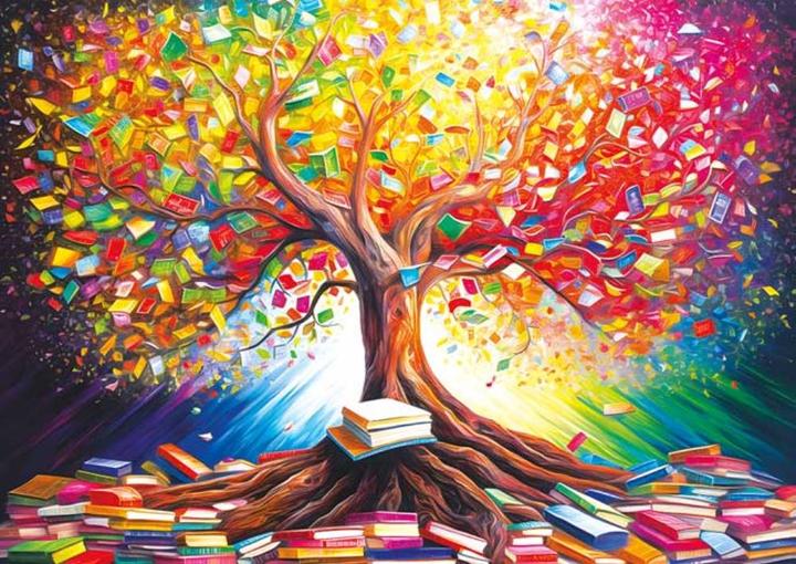 Image du produit Magnolia Puzzle 1000 pièces Arbre des livres (1000 pièces)