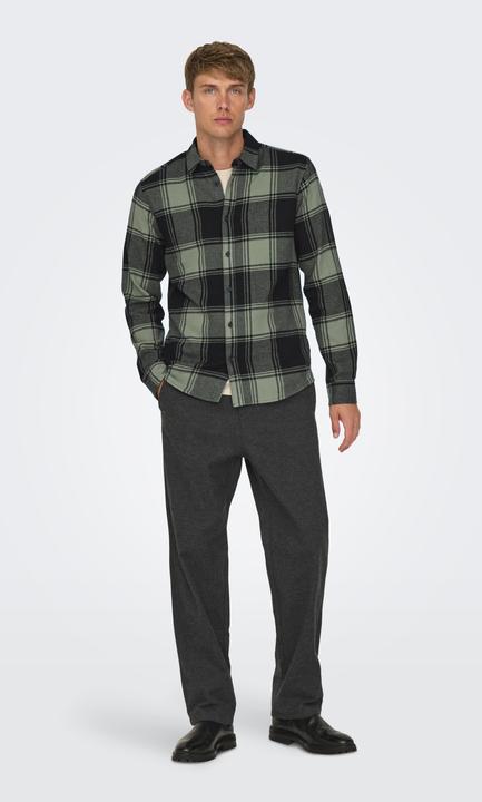 Produktbild Only & Sons Onsgudmund Ls Checked Shirt Noos (XS)
