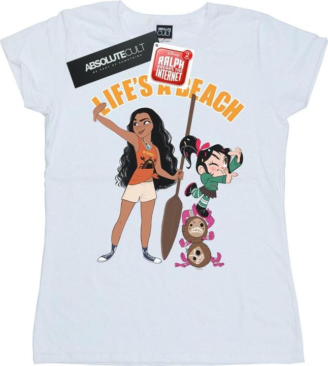 Disney Wreck It Ralph Moana And Vanellope TShirt (XL)