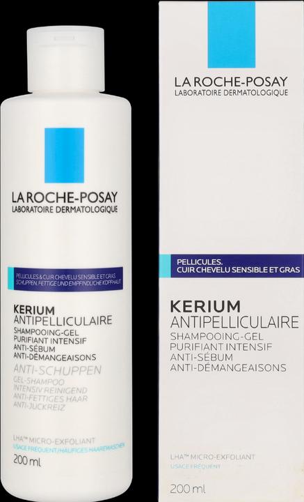 Produktbild La Roche Posay Kerium (200 ml, Flüssiges Shampoo)