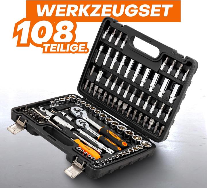Actual product image Isma 108-teiliges Werkzeugset für Montage-, Schlosser- und Reparaturarbeiten (108 pieces)