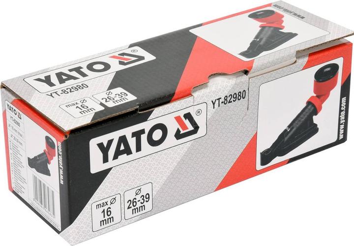 Image du produit Yato Chapeau d'aspiration professionnel universel pour perceuses jusqu'à Ø 16 mm, adaptateur 26 - 36 mm