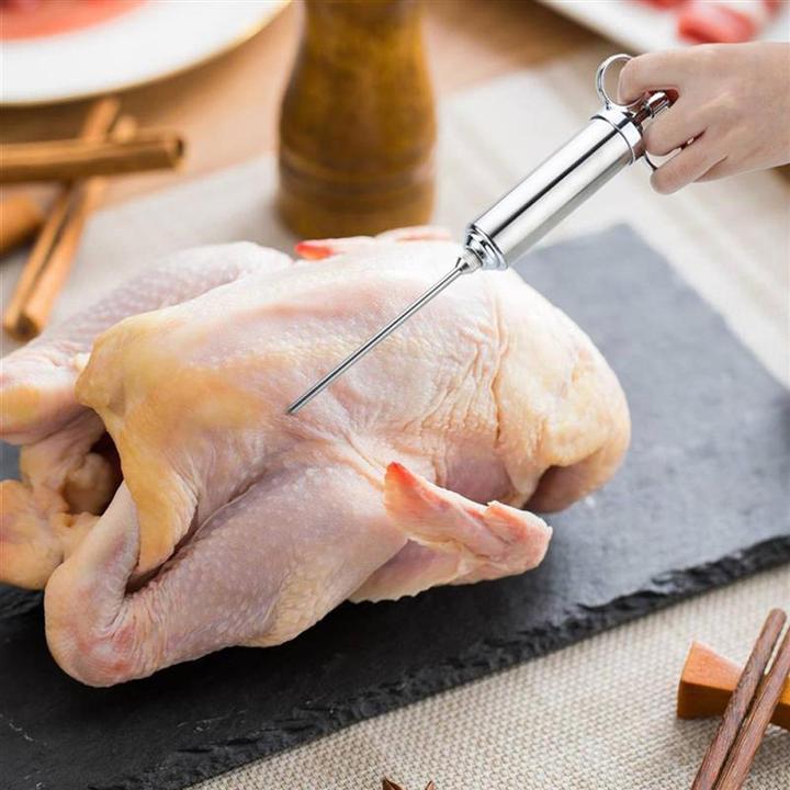 Actual product image Intirilife Marinating syringe