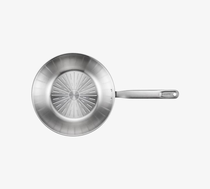 Image du produit Fiskars All Steel Pure Wok (28 cm, Wok, Acier inoxydable)